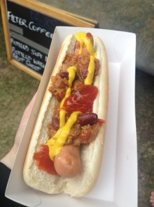 Shakey's Diner Chilli Dog Crystal Palace Overground Festival
