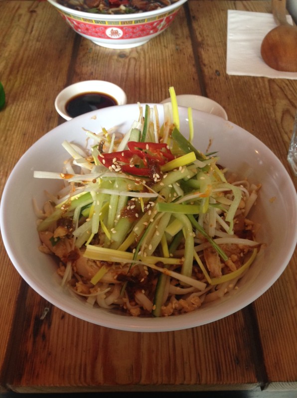 The Spicy Chicken Ban Mein