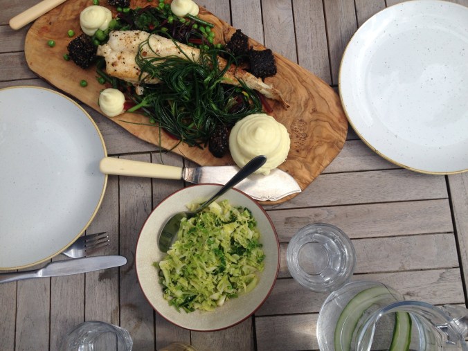 The monkfish sharing platter. Want. Again.